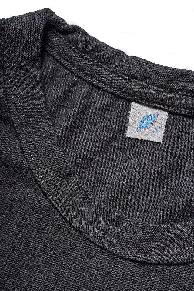 Pure Blue Japan Indigo Jersey T-shirt - Black Indigo