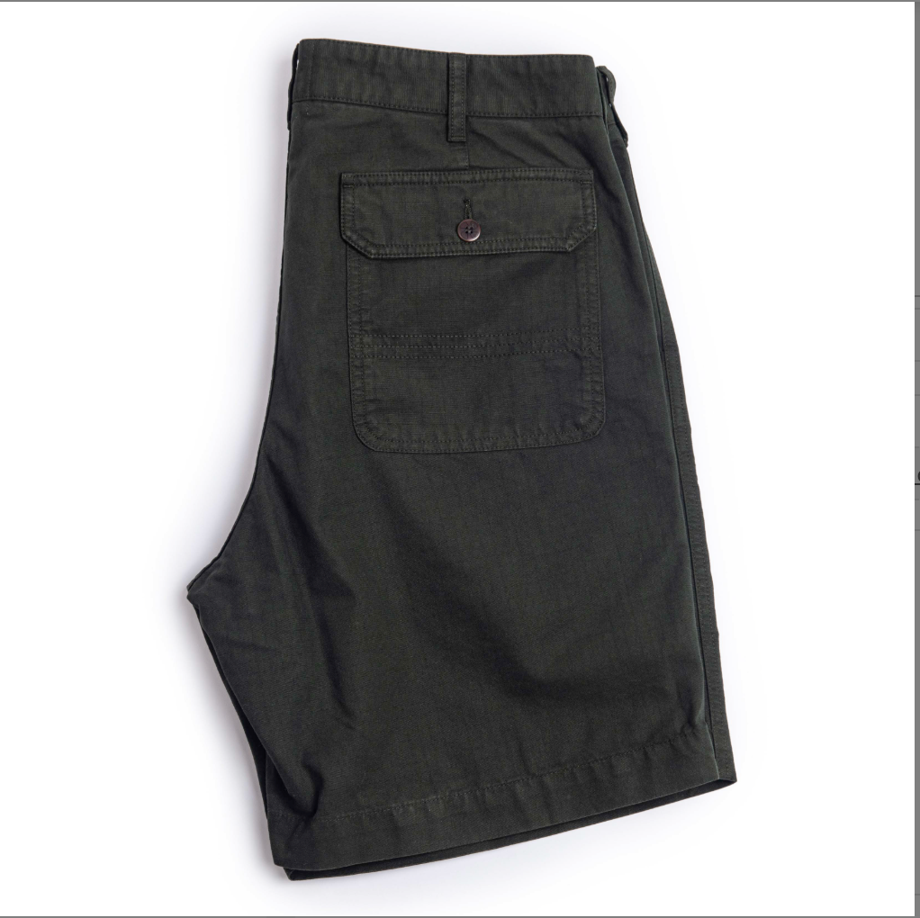 Heimat Textil Ripstop Journey Short - Military Green
