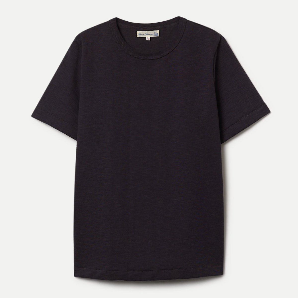 Merz b. Schwanen 2S14 Loopwheeled Relaxed Fit Heavyweight T-Shirt - Charcoal