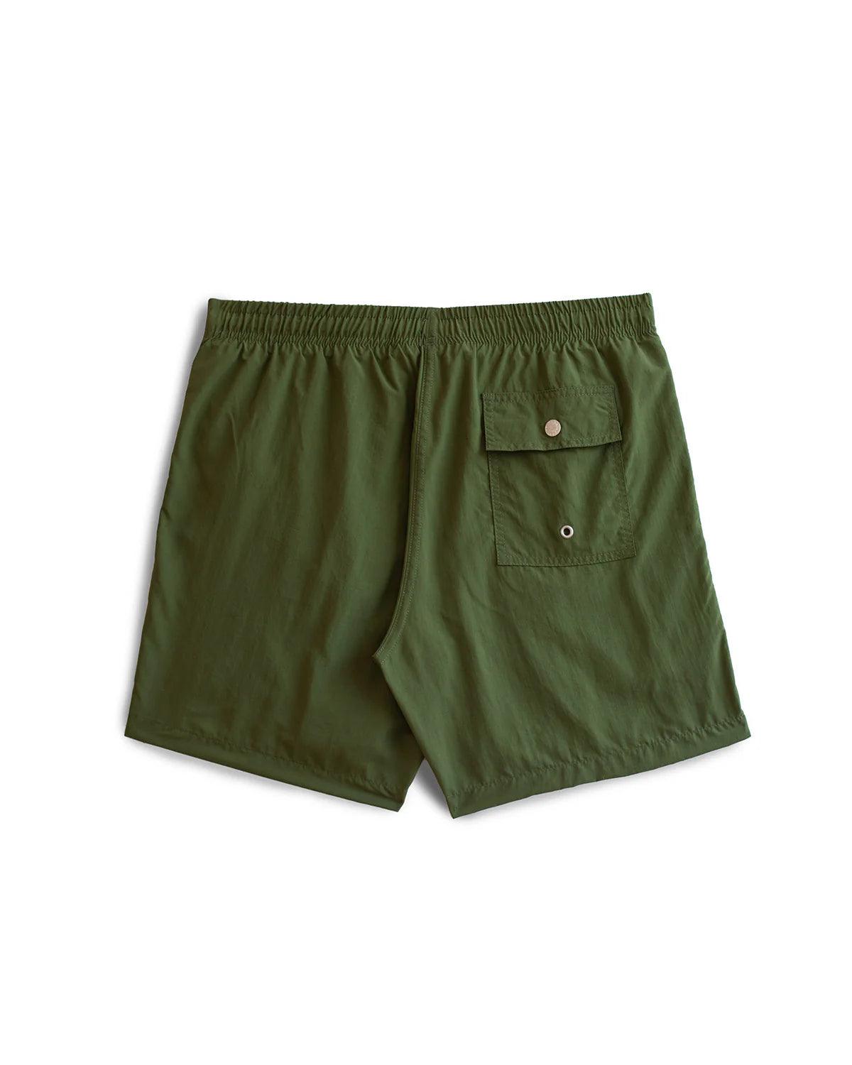 Bather Swim Trunk - Olive