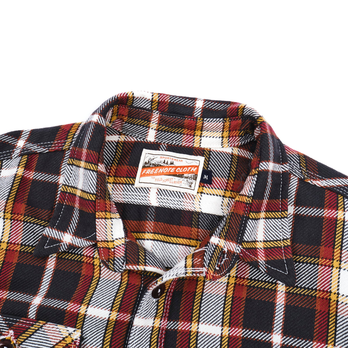 Freenote Cloth Jepson Flannel Shirt - Coal Miners Plaid