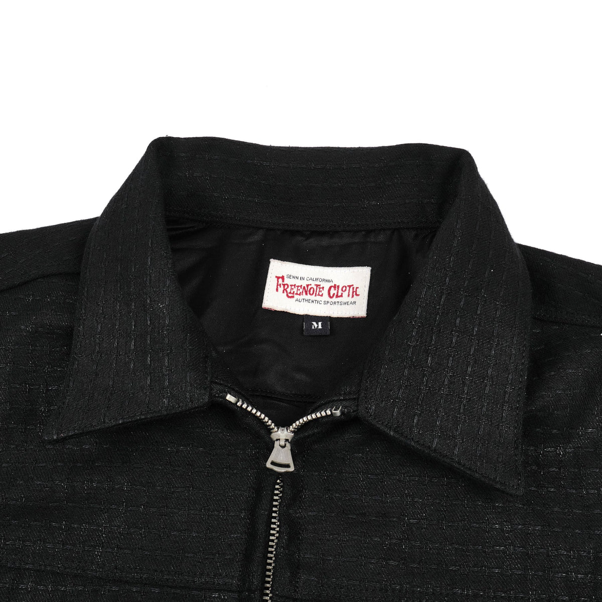Freenote Cloth Valecito Jacket - Black Sashiko