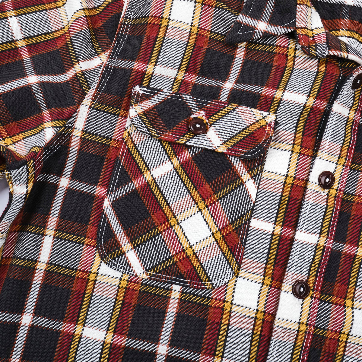 Freenote Cloth Jepson Flannel Shirt - Coal Miners Plaid