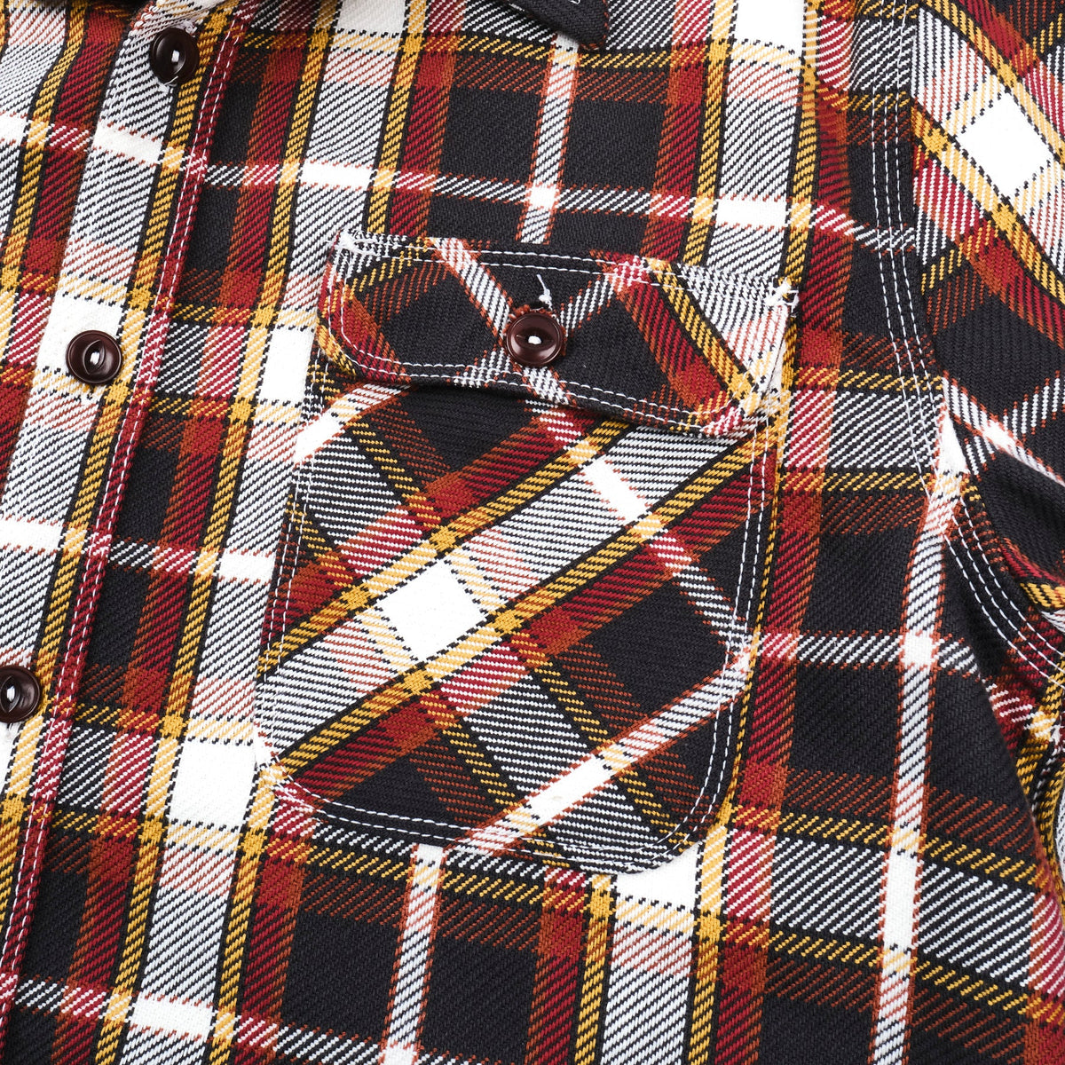 Freenote Cloth Jepson Flannel Shirt - Coal Miners Plaid