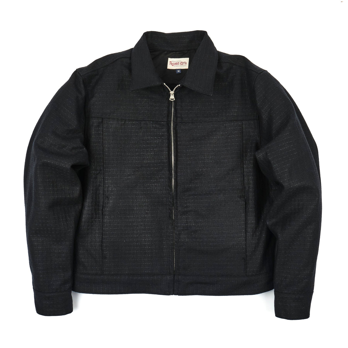 Freenote Cloth Valecito Jacket - Black Sashiko