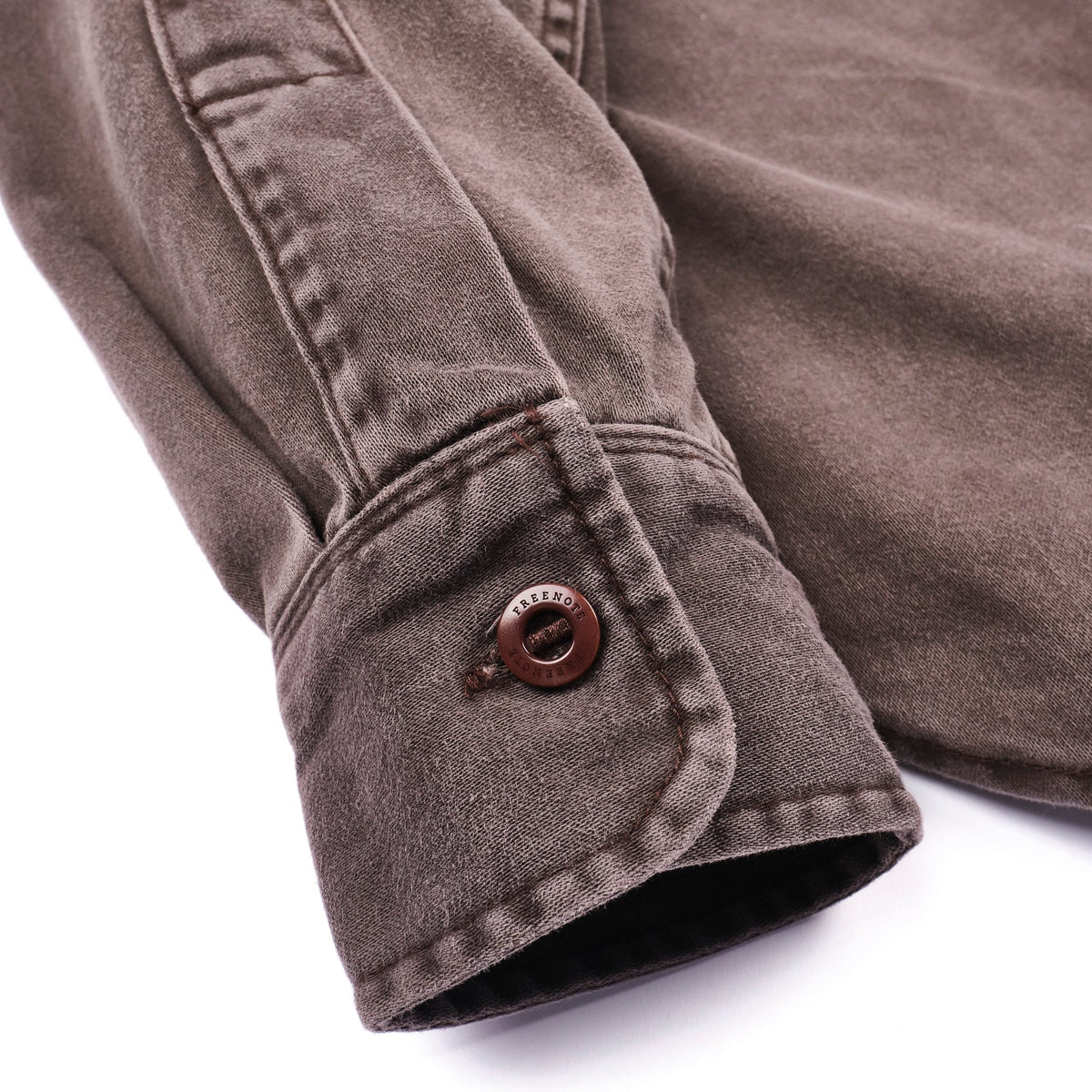 Freenote Cloth Utility Shirt - Chocolate