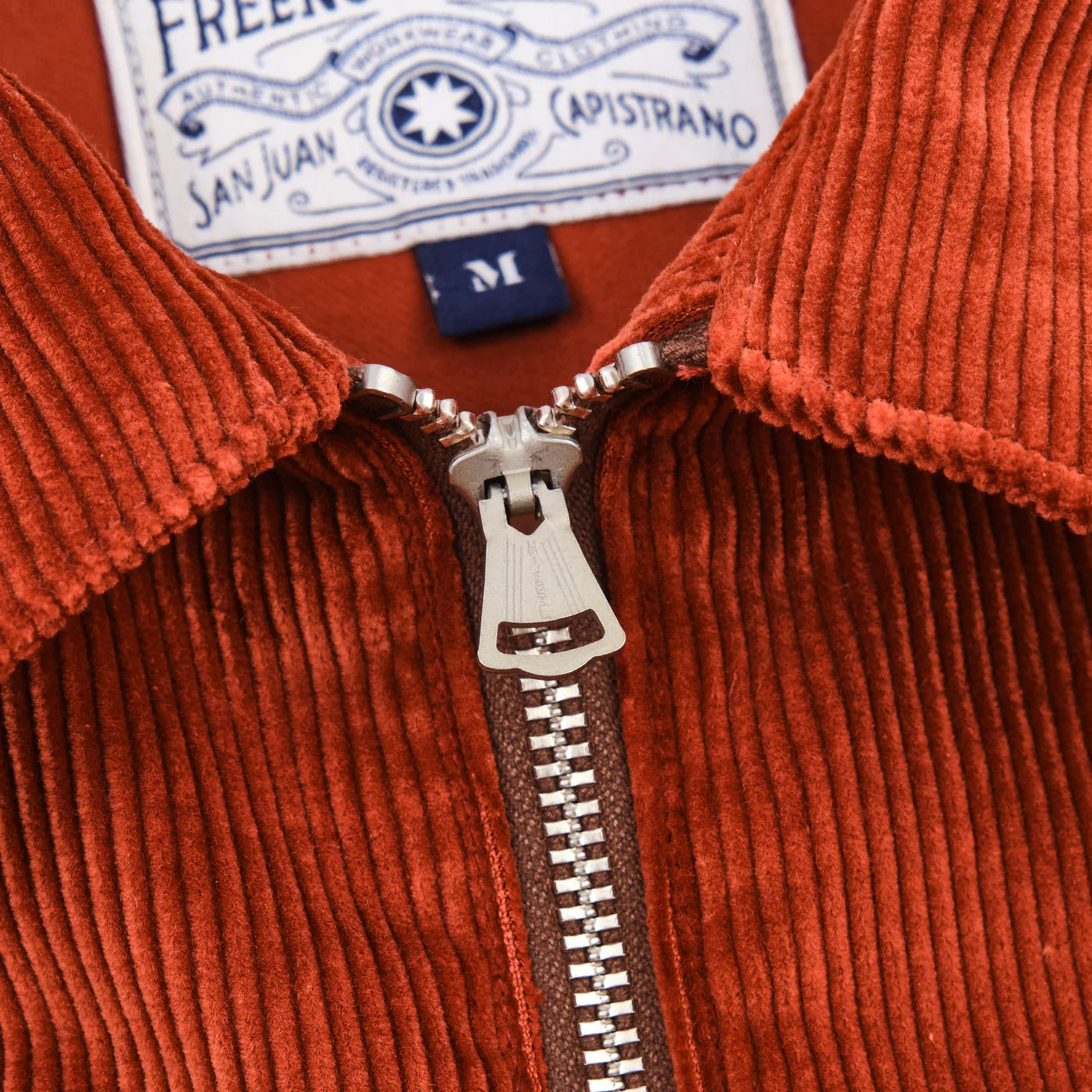 Freenote Cloth Meeks Jacket - Terracotta Corduroy