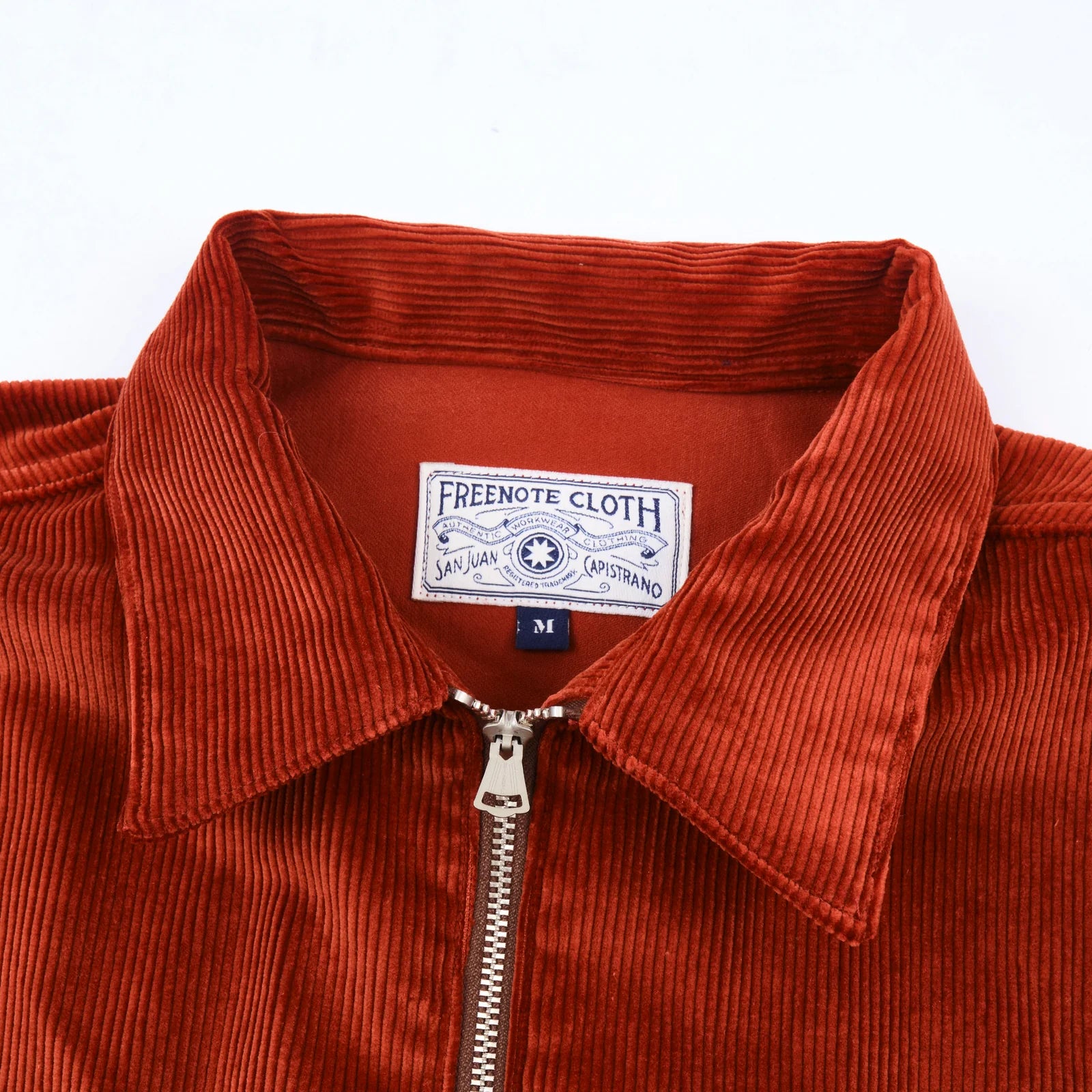 Freenote Cloth Meeks Jacket - Terracotta Corduroy