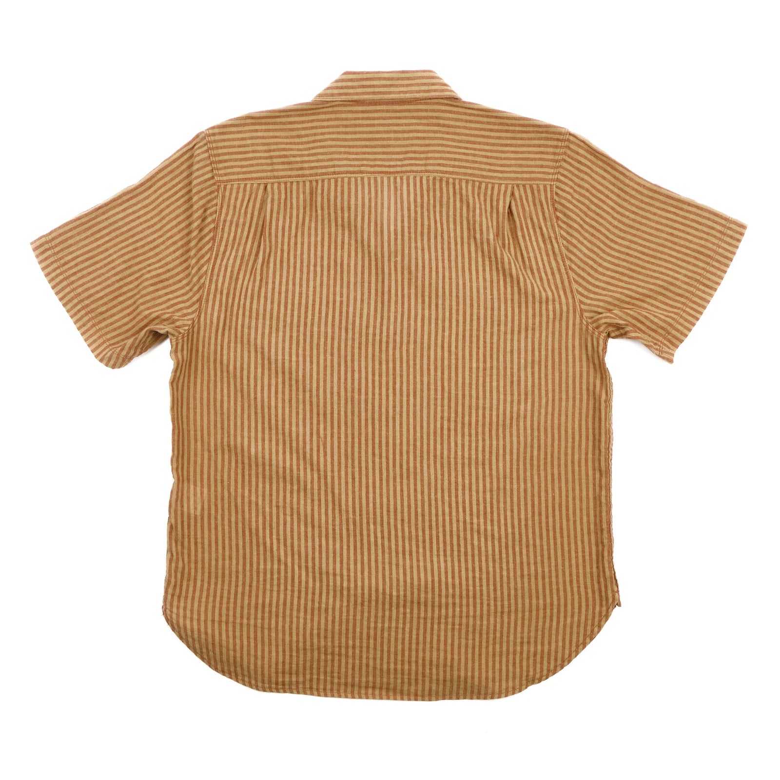 Freenote Cloth Dayton Shirt - Terracotta Stripe