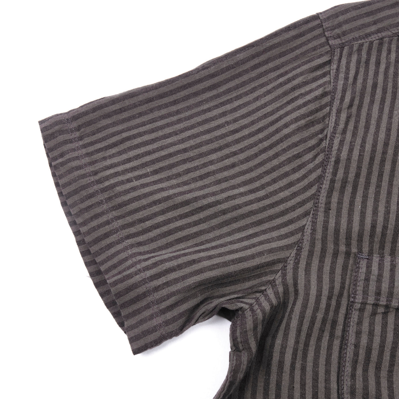 Freenote Cloth Dayton Shirt - Black Stripe