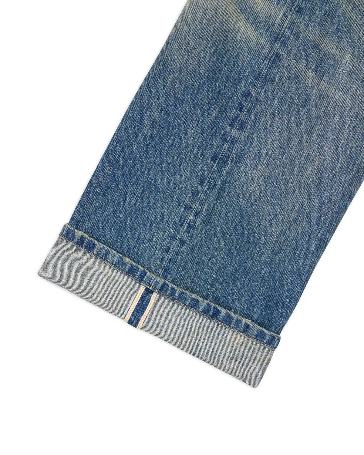 Brain Dead Type 00 15oz Selvedge Denim Pant - Washed Indigo