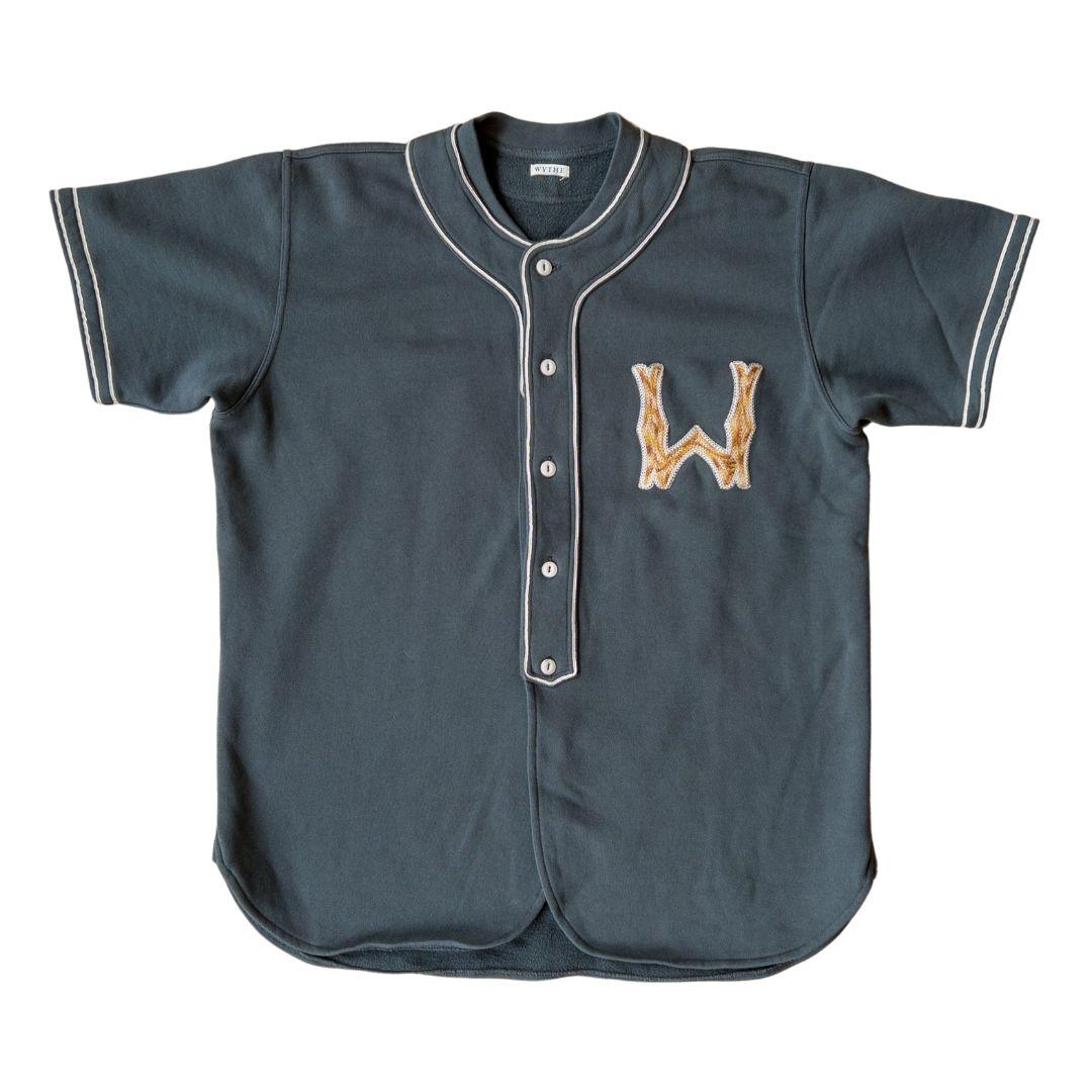 Wythe Barnstormers Baseball Jersey - Faded Black