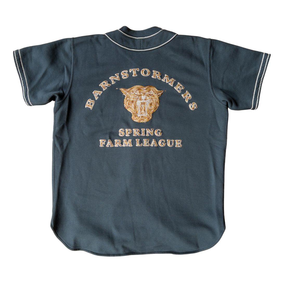 Wythe Barnstormers Baseball Jersey - Faded Black