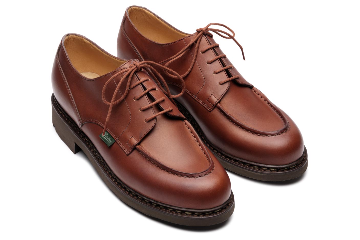 Paraboot CHAMBORD ブラウン Paraboot Chambord - Lisse Marron – Guilty Party