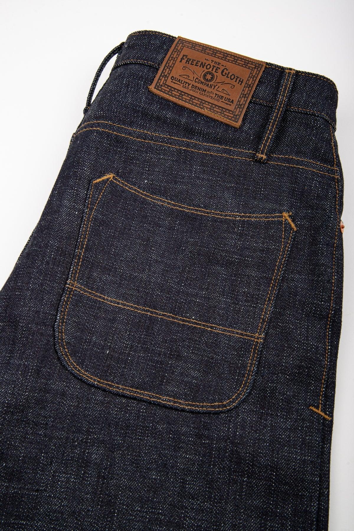 Freenote Cloth Belford Straight Cut - 17oz Indigo Slub Selvedge Denim - Guilty Party