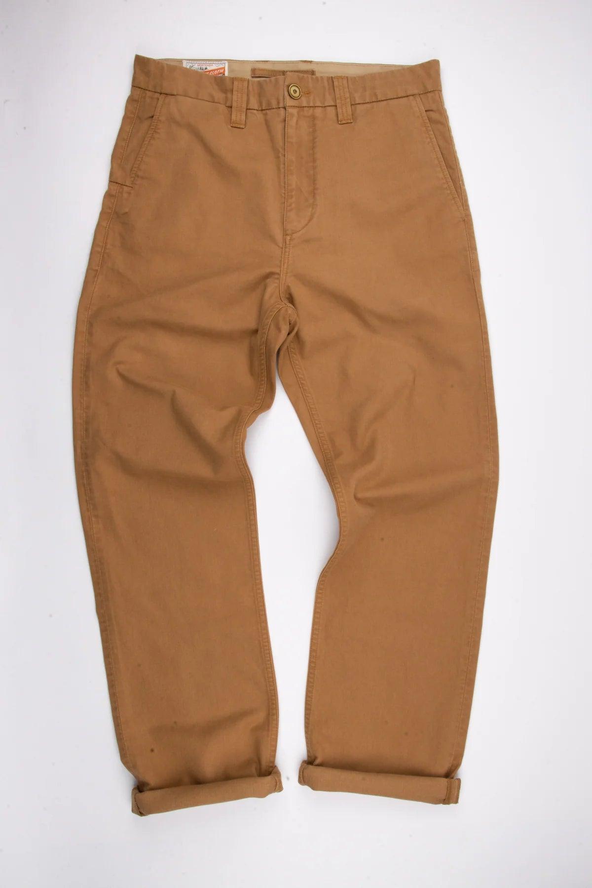 Freenote Cloth Deck Pant Straight Fit - Tan - Guilty Party
