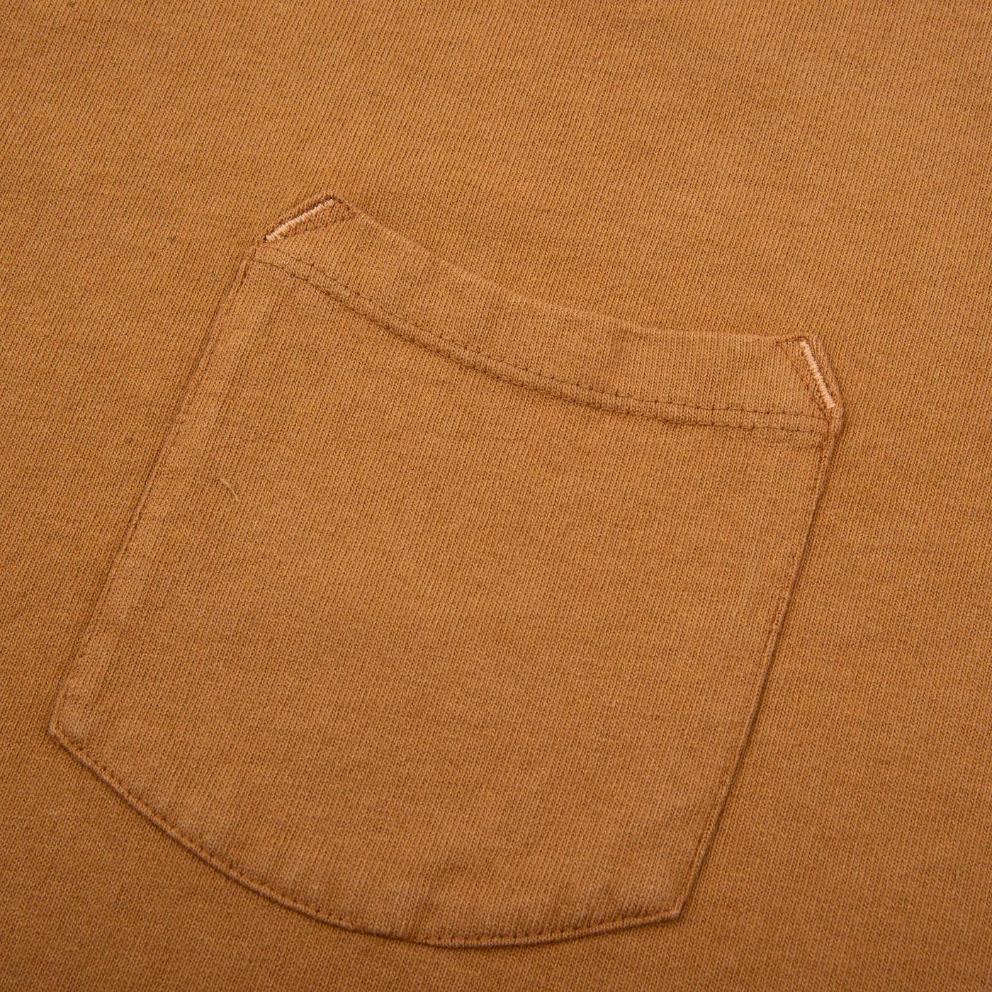 Freenote Cloth Heavyweight 13oz Pocket Tee - Tobacco - Guilty Party