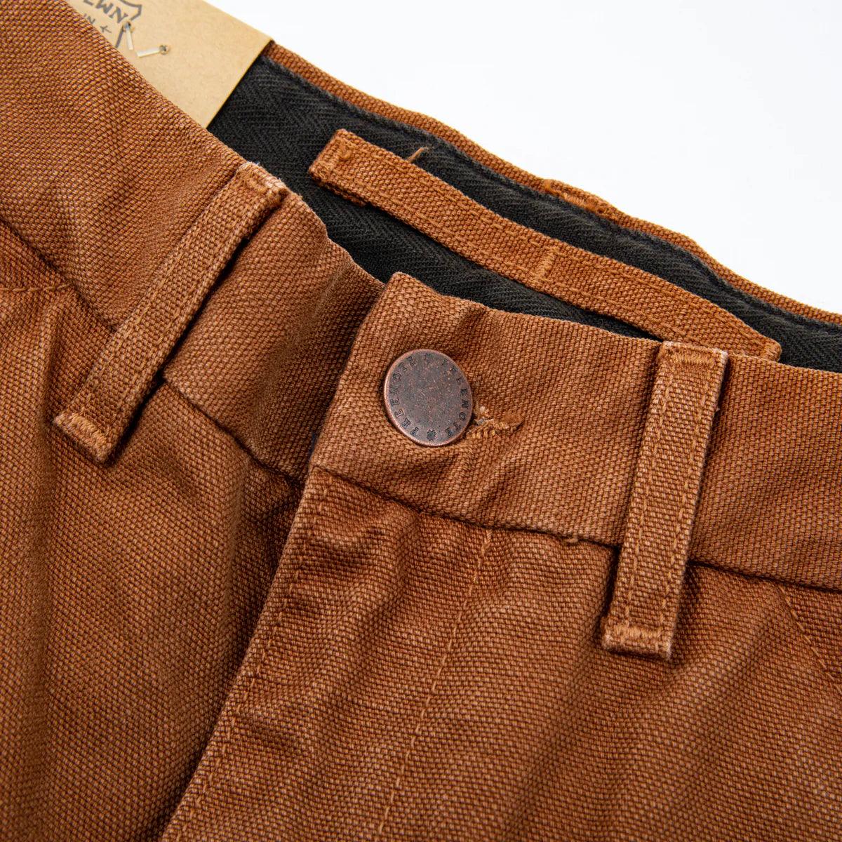 Freenote Cloth Workers Chino 14oz Slub Slim Fit - Rust - Guilty Party