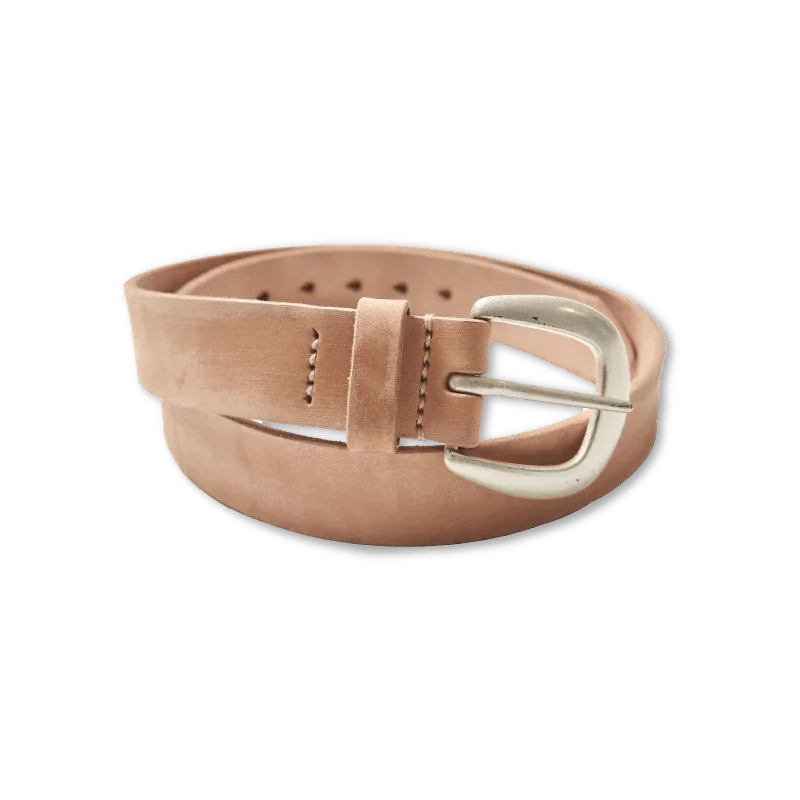 Fullcount 6210 Wild Leather Belt - Natural - Guilty Party