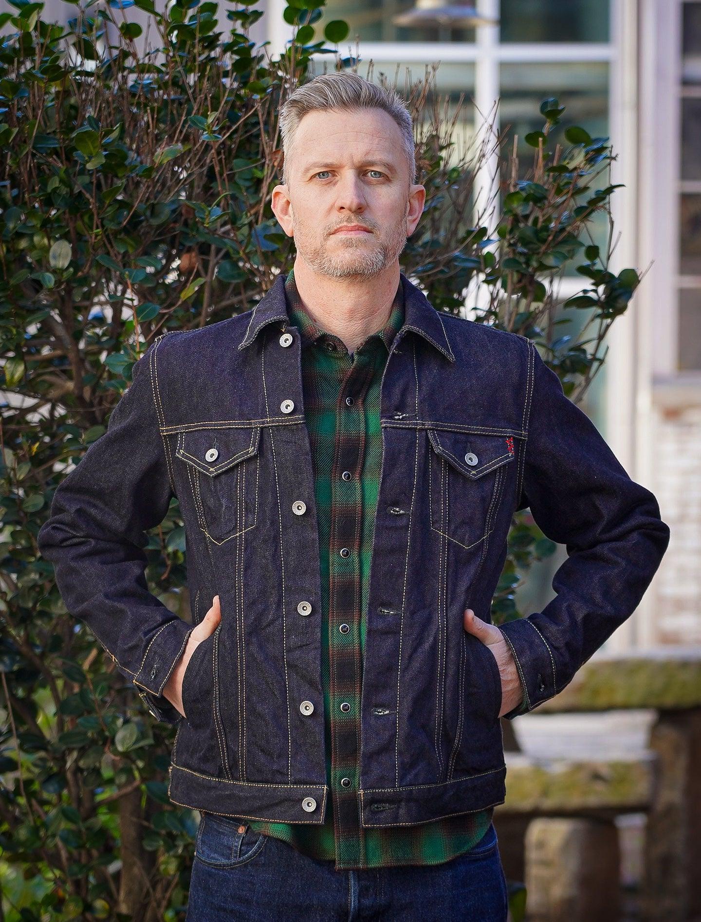 Iron Heart IH-526J-142 14oz Selvedge Denim Modified Type III Jacket - Indigo - Guilty Party