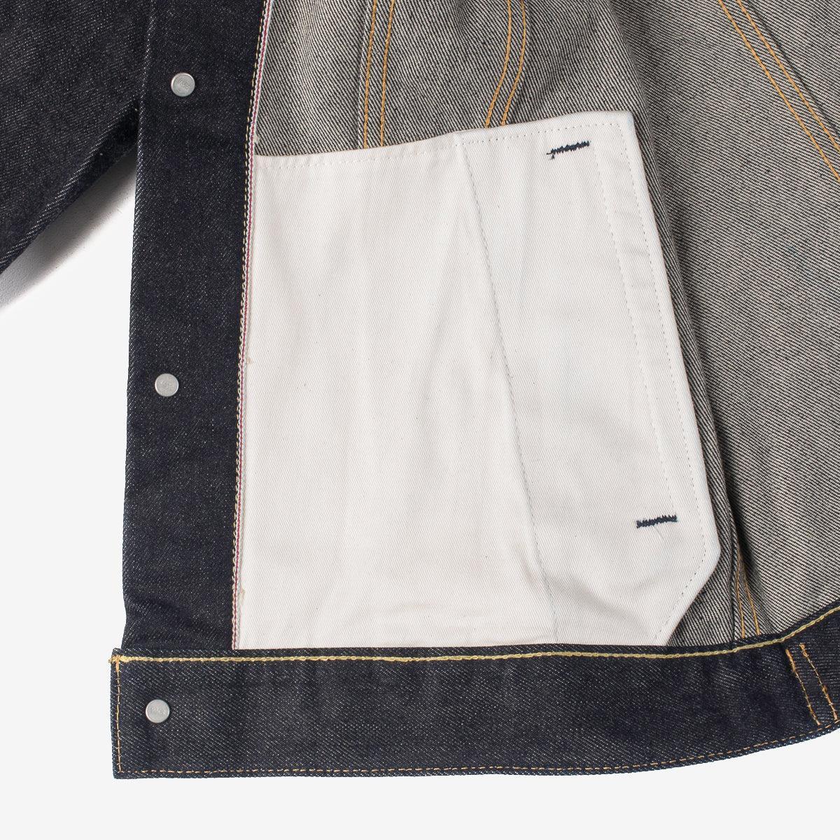 Iron Heart IH-526J-142 14oz Selvedge Denim Modified Type III Jacket - Indigo - Guilty Party