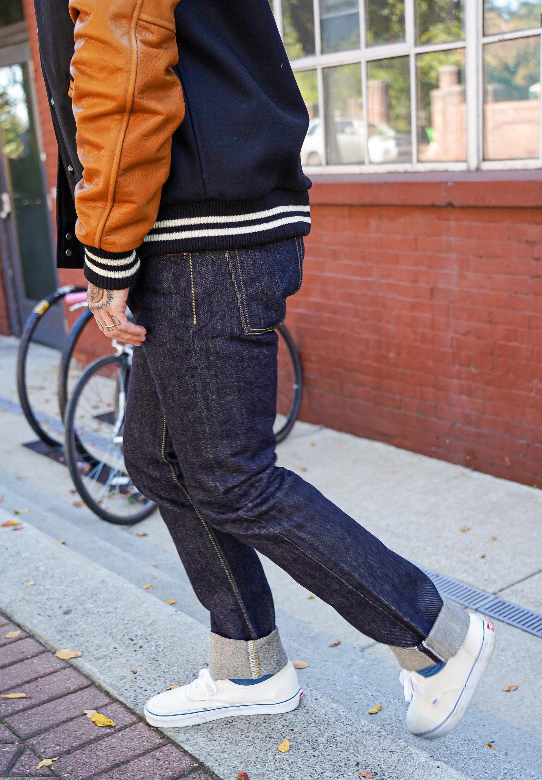 Iron Heart IH-555S-21 21oz Selvedge Denim Super Slim Cut Jeans - Indigo - Guilty Party