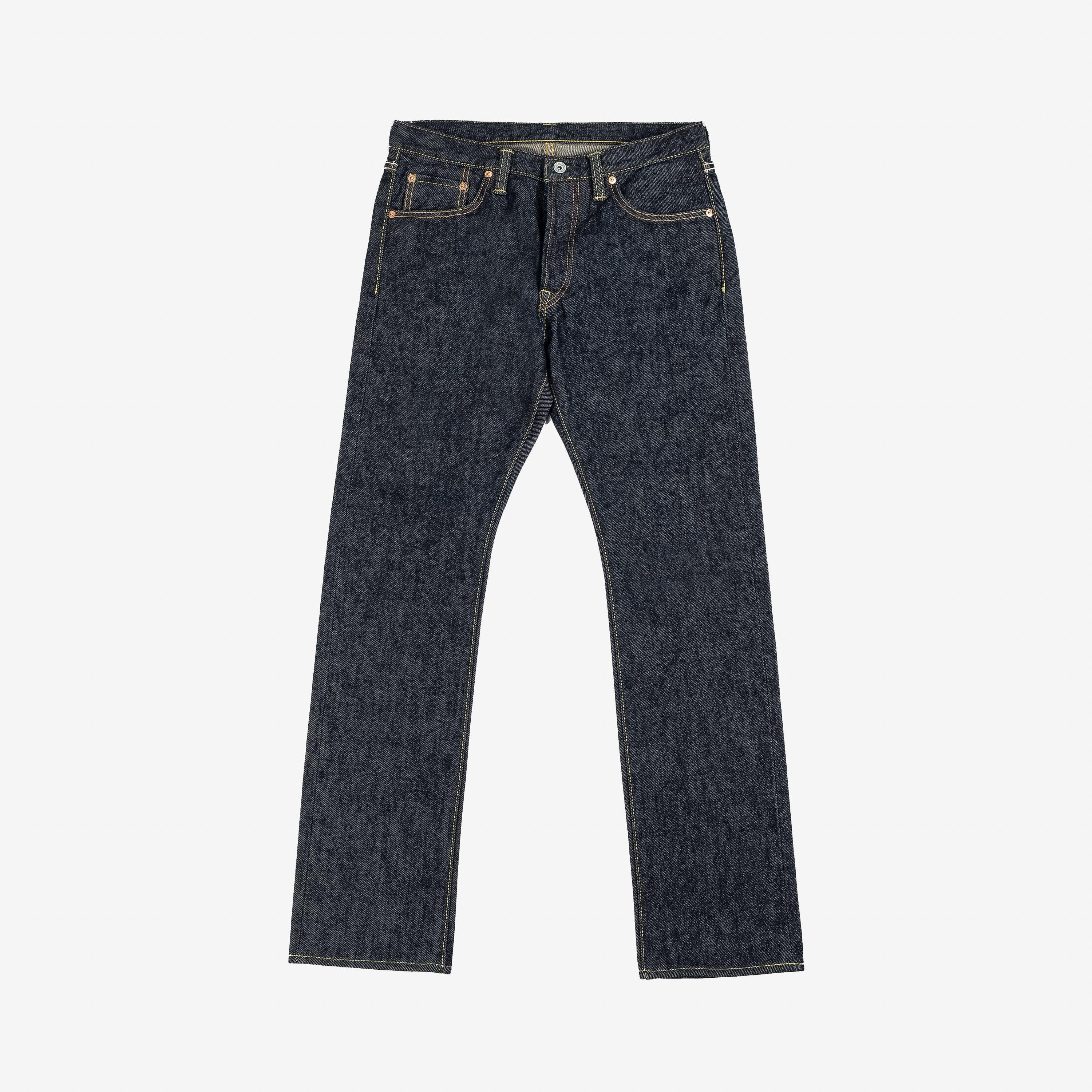 Iron Heart IH-555S-21 21oz Selvedge Denim Super Slim Cut Jeans - Indigo - Guilty Party