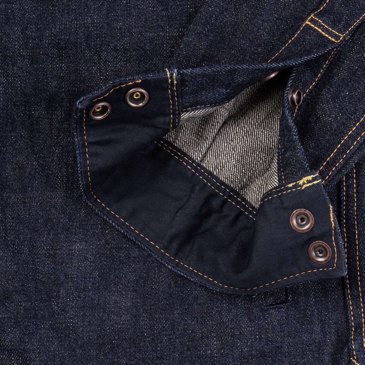 Iron Heart IHSH-292-IND 18oz Vintage Selvedge Denim CPO Shirt - Indigo - Guilty Party