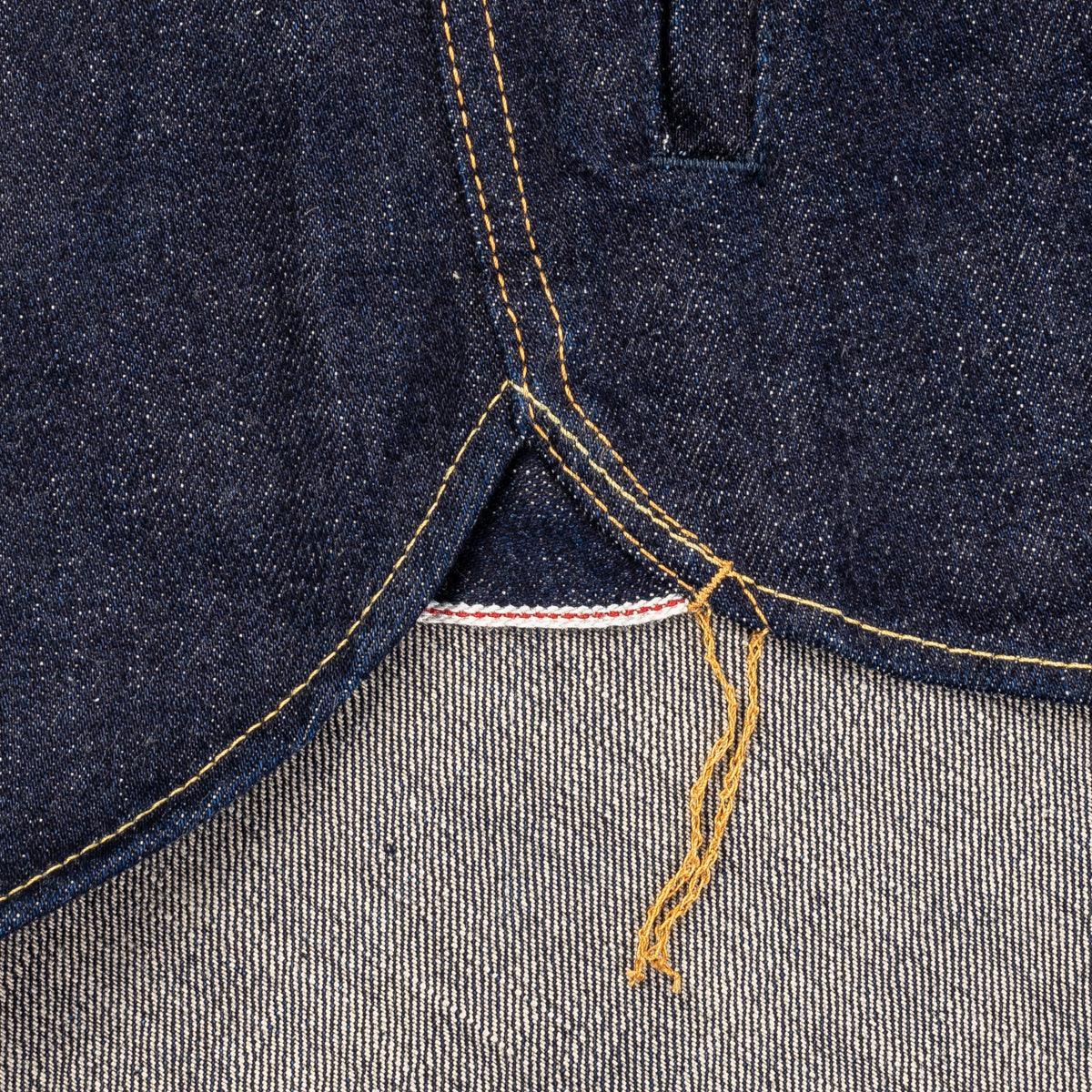 Iron Heart IHSH-292-IND 18oz Vintage Selvedge Denim CPO Shirt - Indigo - Guilty Party