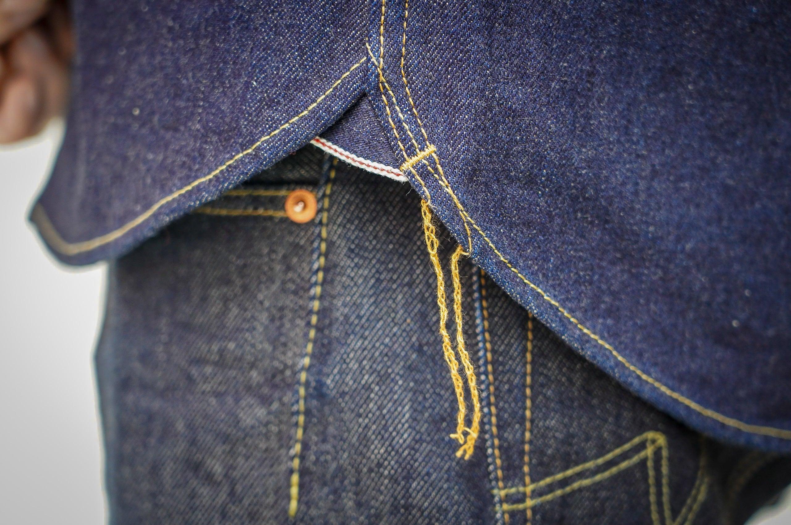 Iron Heart IHSH-292-IND 18oz Vintage Selvedge Denim CPO Shirt - Indigo - Guilty Party