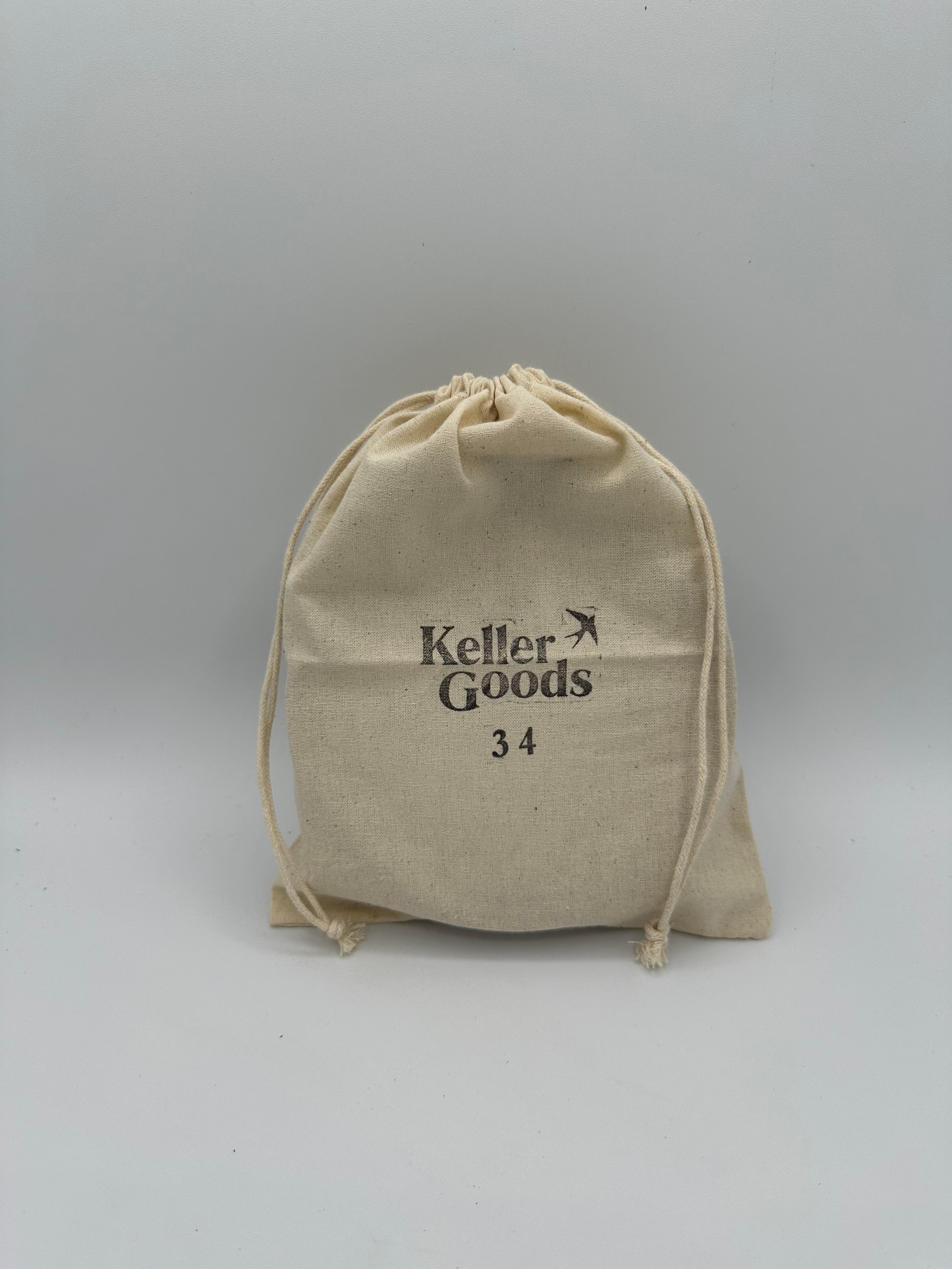 Keller Goods 1.5" Leather Belt Natural - Guilty Party