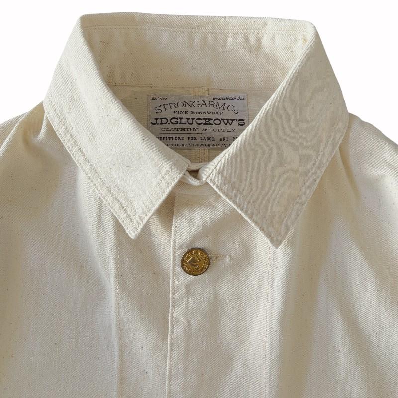 John Gluckow JG-29 House Painter's Jacket - Ecru