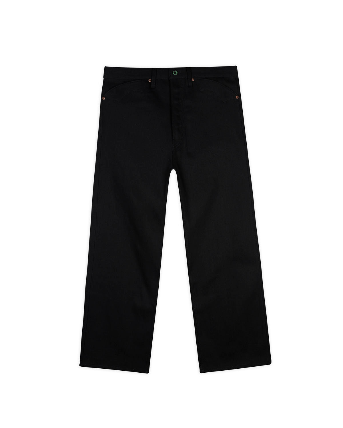 Brain Dead Type 00 14.25oz Selvedge Denim - Solid Black