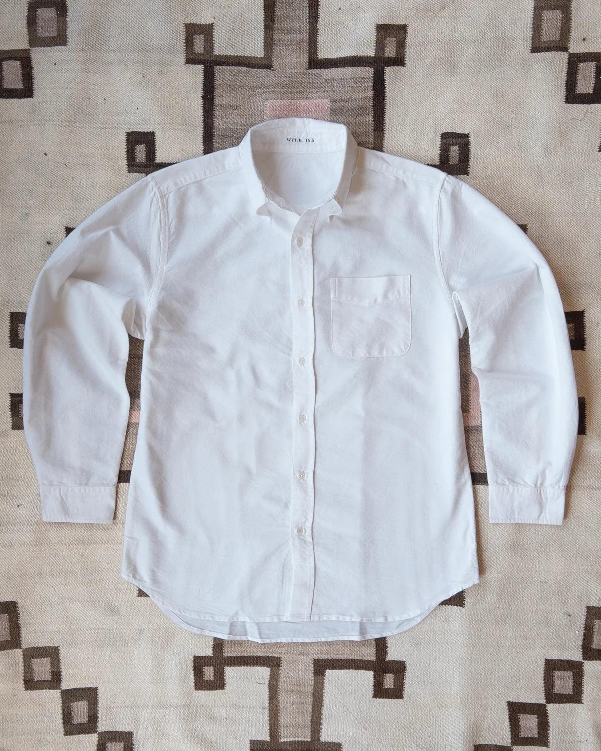 Oxford Cloth Button Down - Classic White - Guilty Party