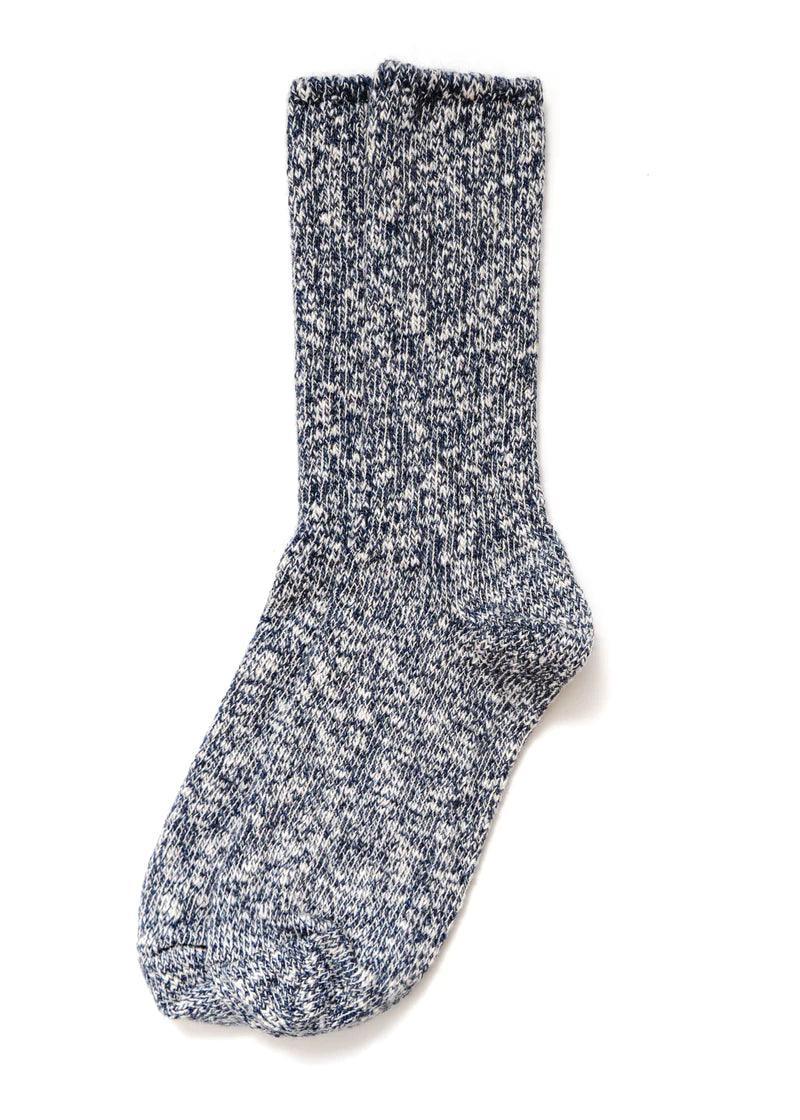 Wool Slub Crew Sock - Guilty Party