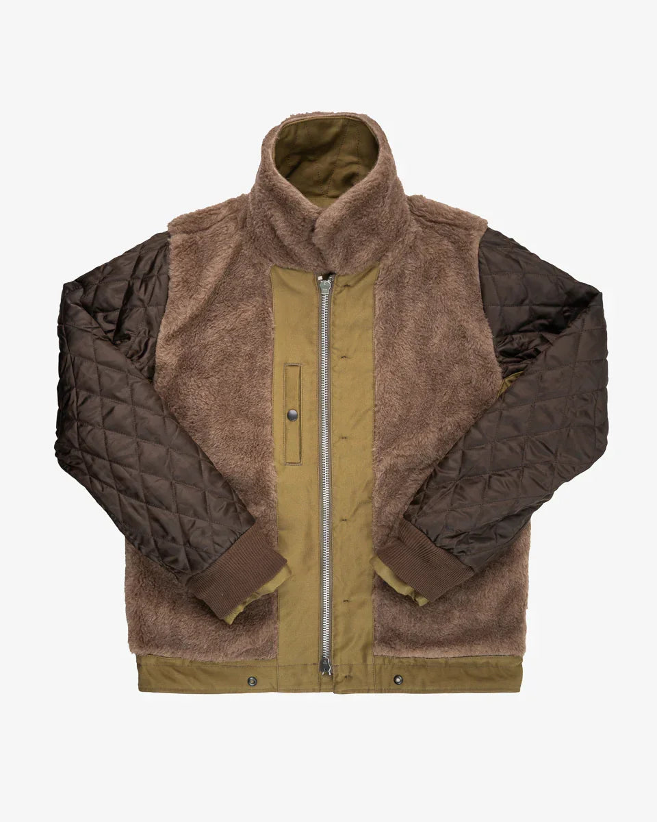 Iron Heart IHM-35-KHA Whipcord N1 Deck Jacket - Khaki