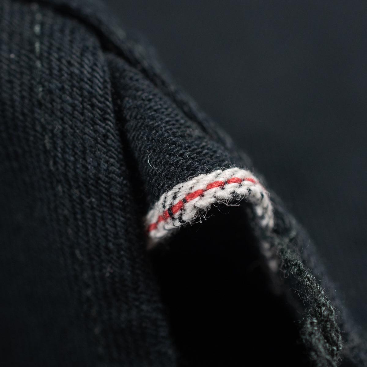Iron Heart IHSH-218-BLK 12oz Selvedge Denim Western Shirt 