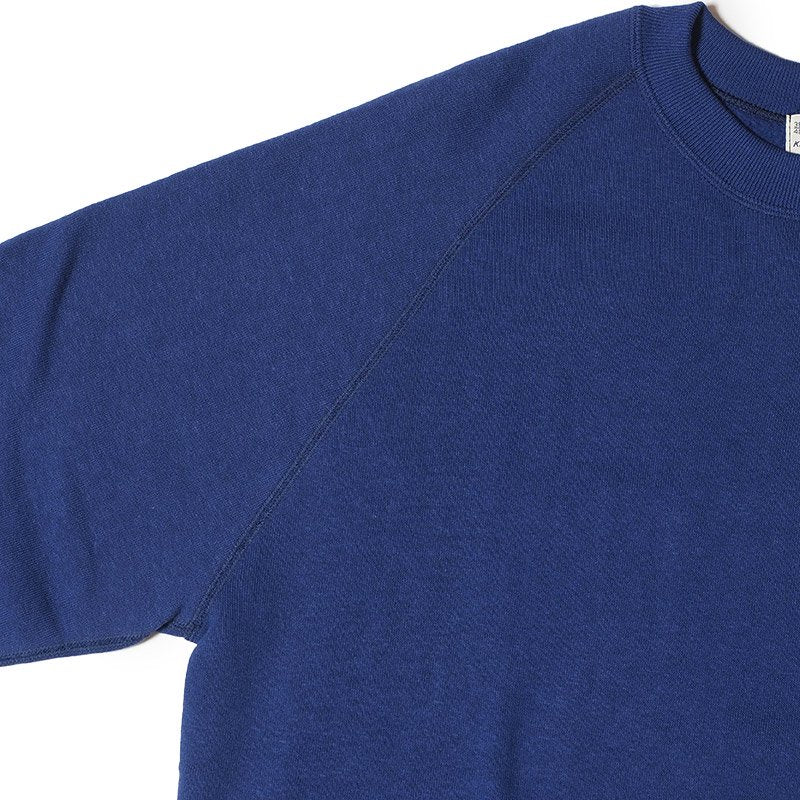 Denime Lot 261 - Four Needle Raglan Crew Neck Sweatshirt - Blue