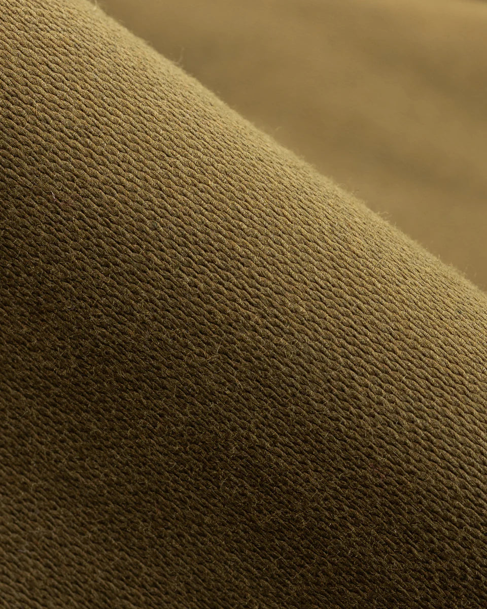 Iron Heart IHSH-426-KHA 12oz Military Moleskin Western Shirt - Khaki