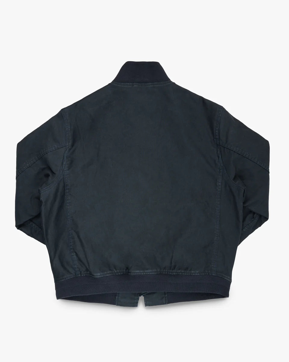 Iron Heart IHM-47-NAV 12oz Whipcord Tanker Jacket - Navy