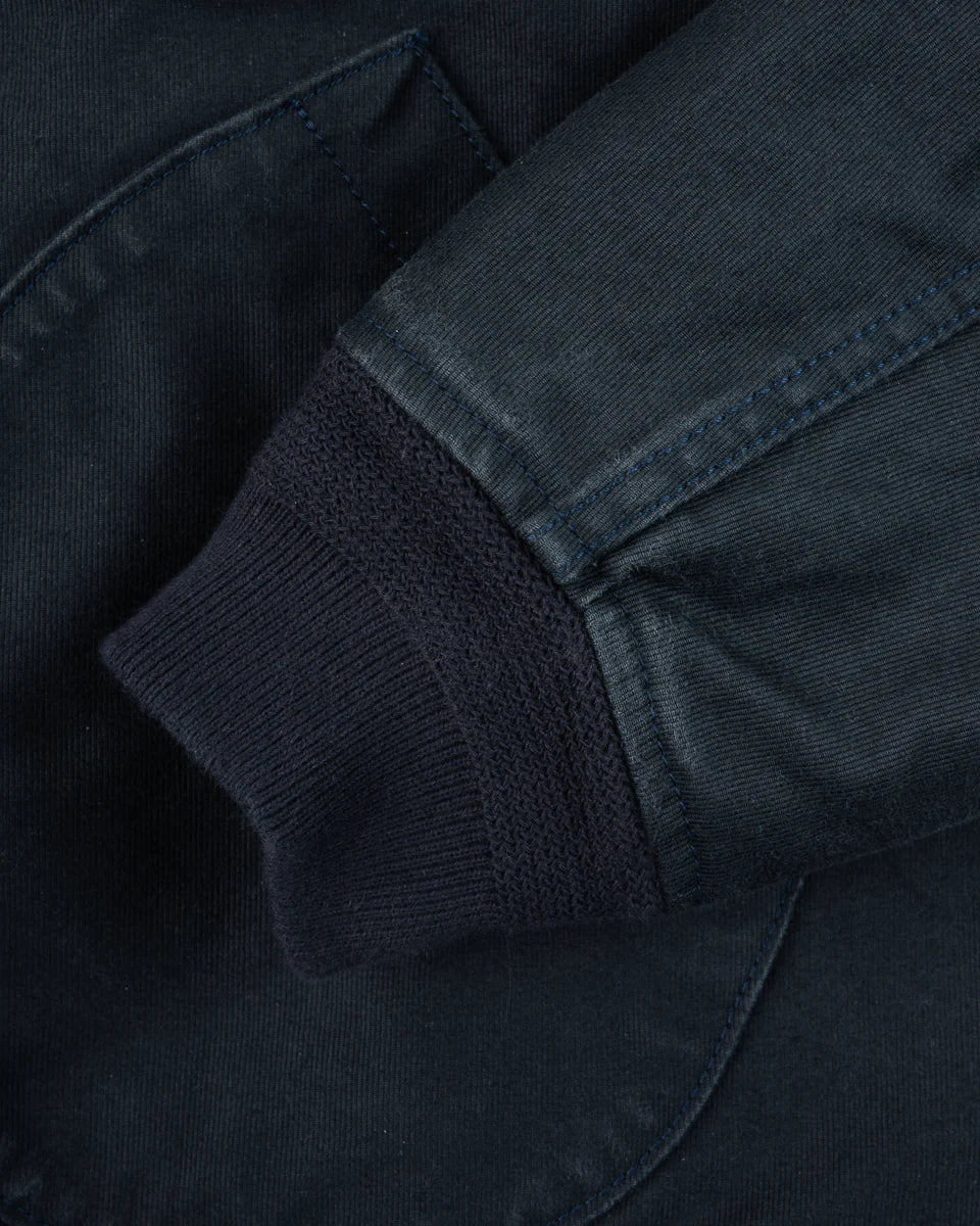 Iron Heart IHM-47-NAV 12oz Whipcord Tanker Jacket - Navy