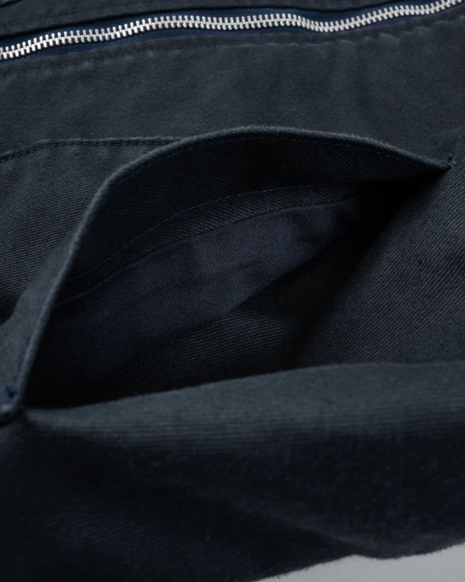 Iron Heart IHM-47-NAV 12oz Whipcord Tanker Jacket - Navy