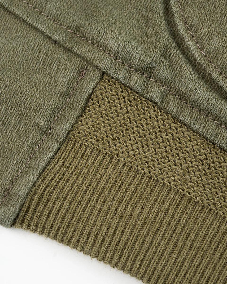 Iron Heart IHM-47-ODG 12oz Whipcord Tanker Jacket - Olive Drab Green