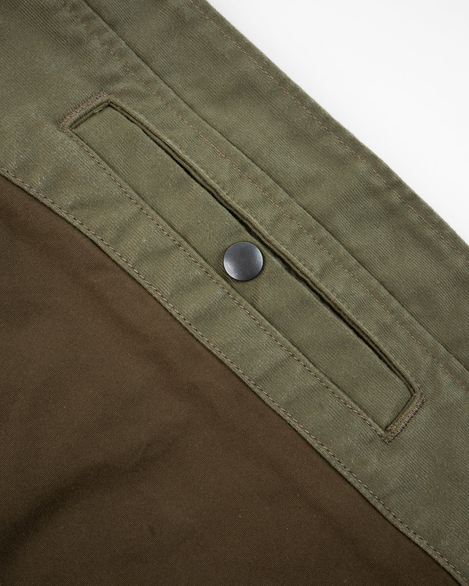 Iron Heart IHM-47-ODG 12oz Whipcord Tanker Jacket - Olive Drab Green