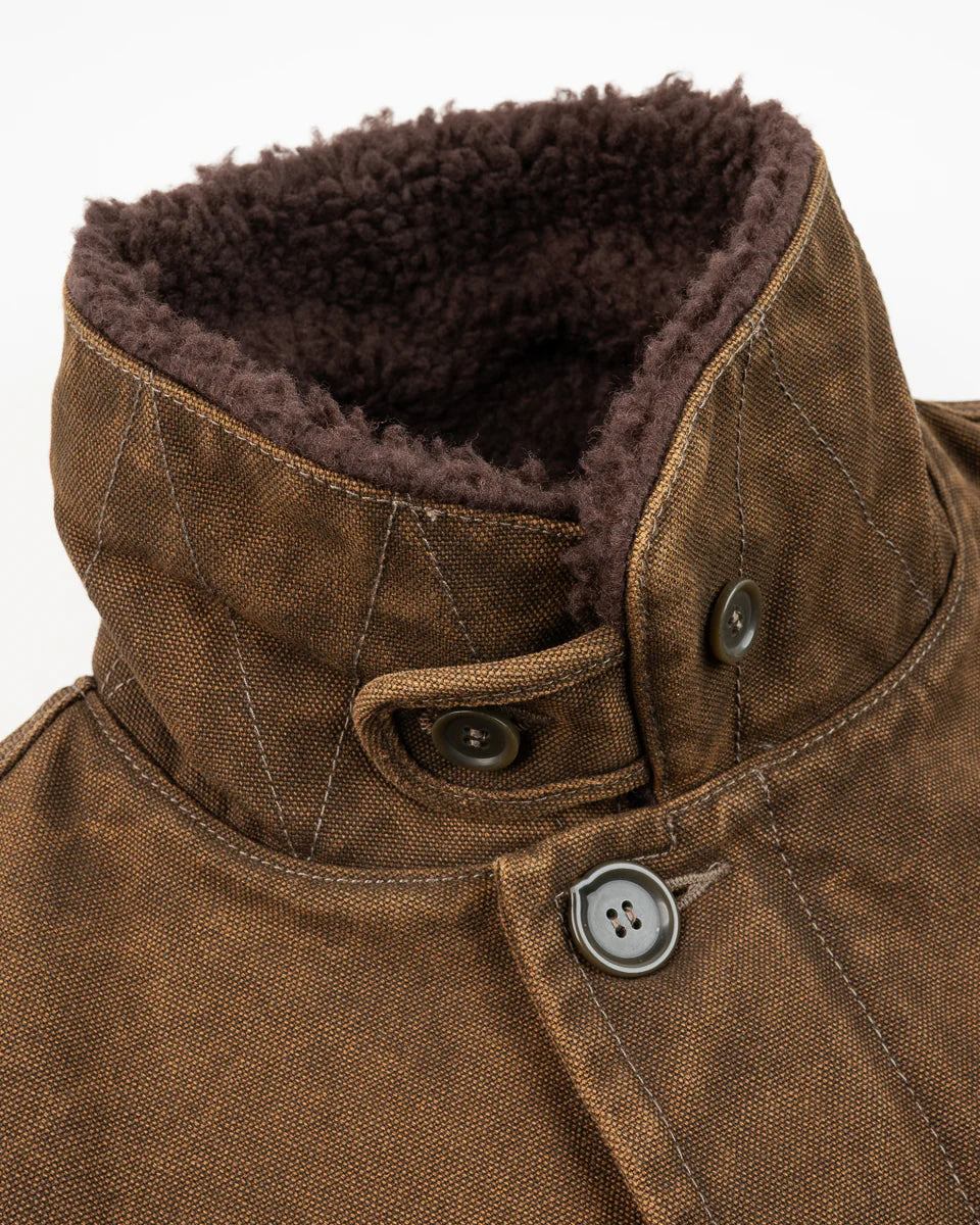 Iron Heart IHV-51-BRN 12oz Duck N1 Deck Vest - Brown