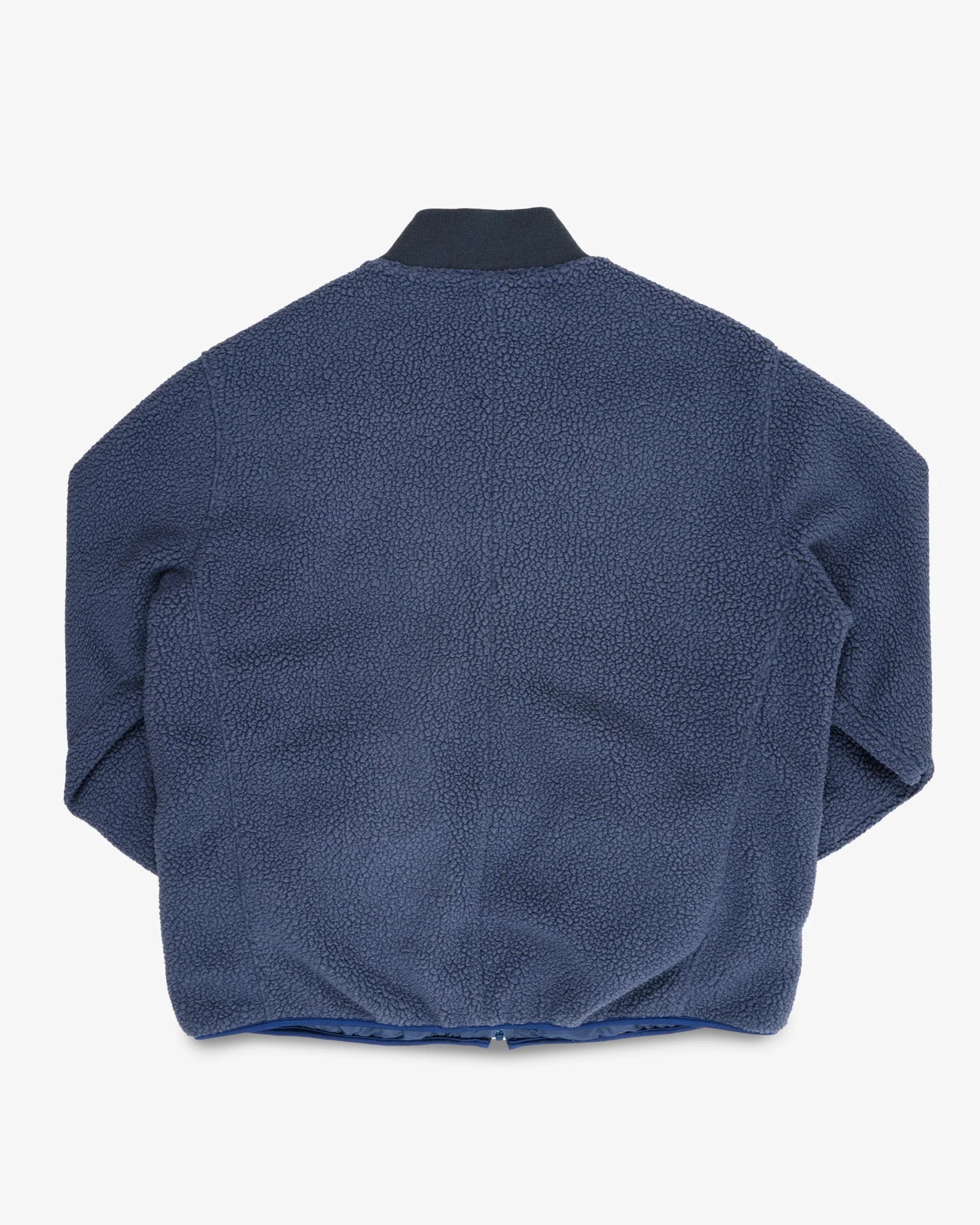 Iron Heart IHJ-157-NAV Reversible Fleece Jacket - Navy