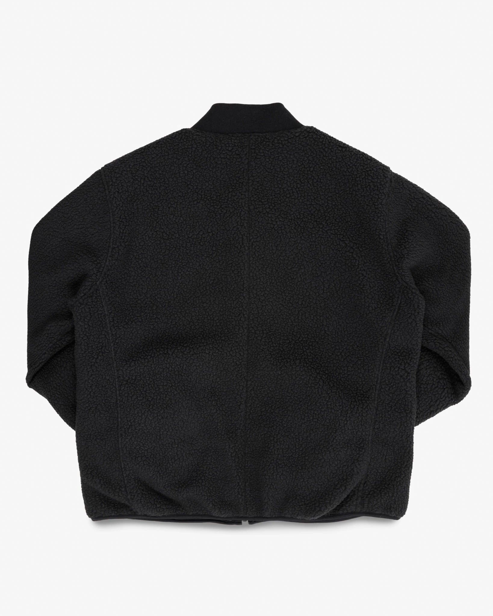 Iron Heart IHJ-157-BLK Reversible Fleece Jacket - Black