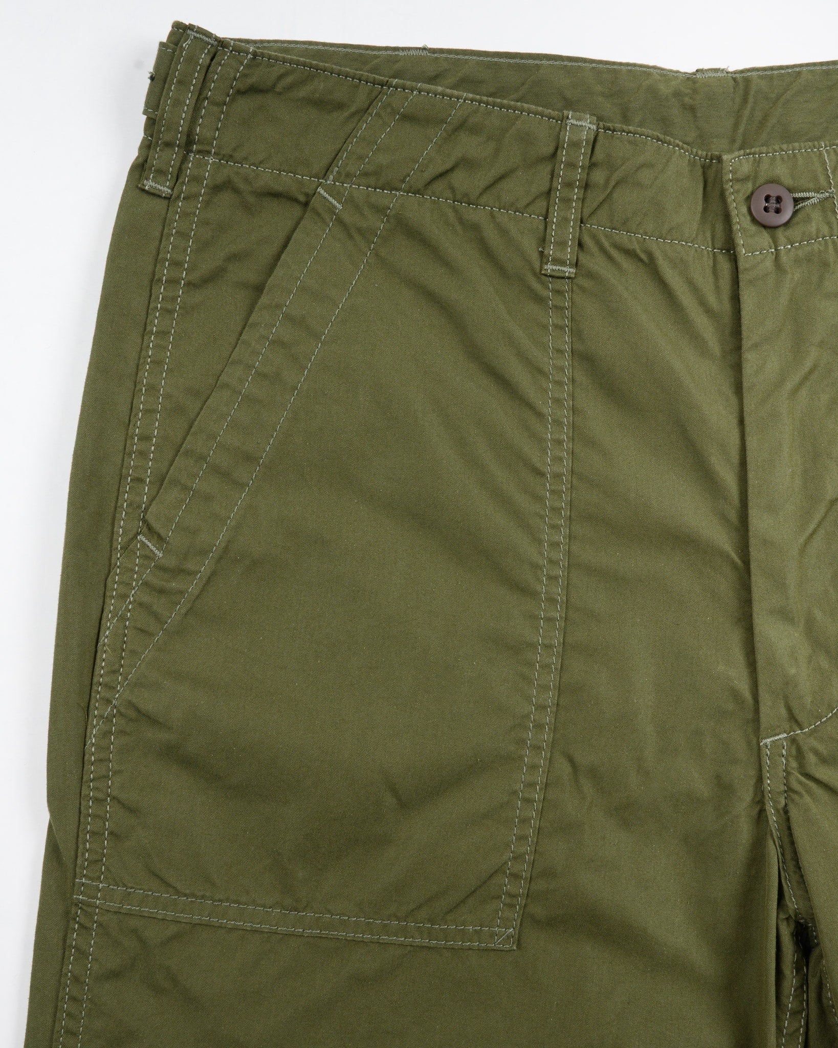 Iron Heart IH-745-ODG 4oz Cotton/Nylon Baker Pants - Olive Drab Green