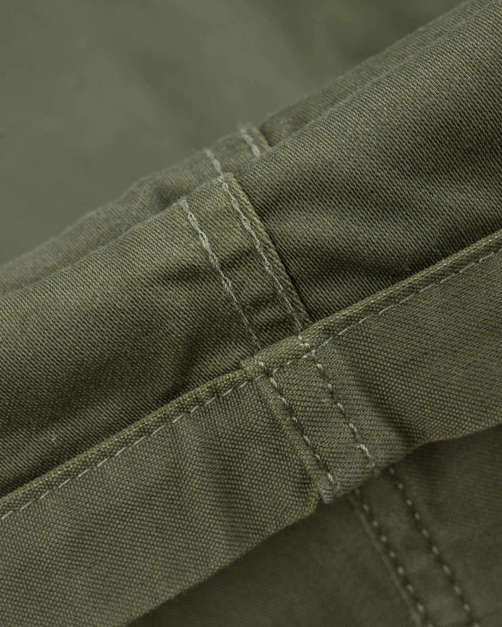 Iron Heart IH-744-GRN 10oz Back Sateen Baker Pants - Army Green