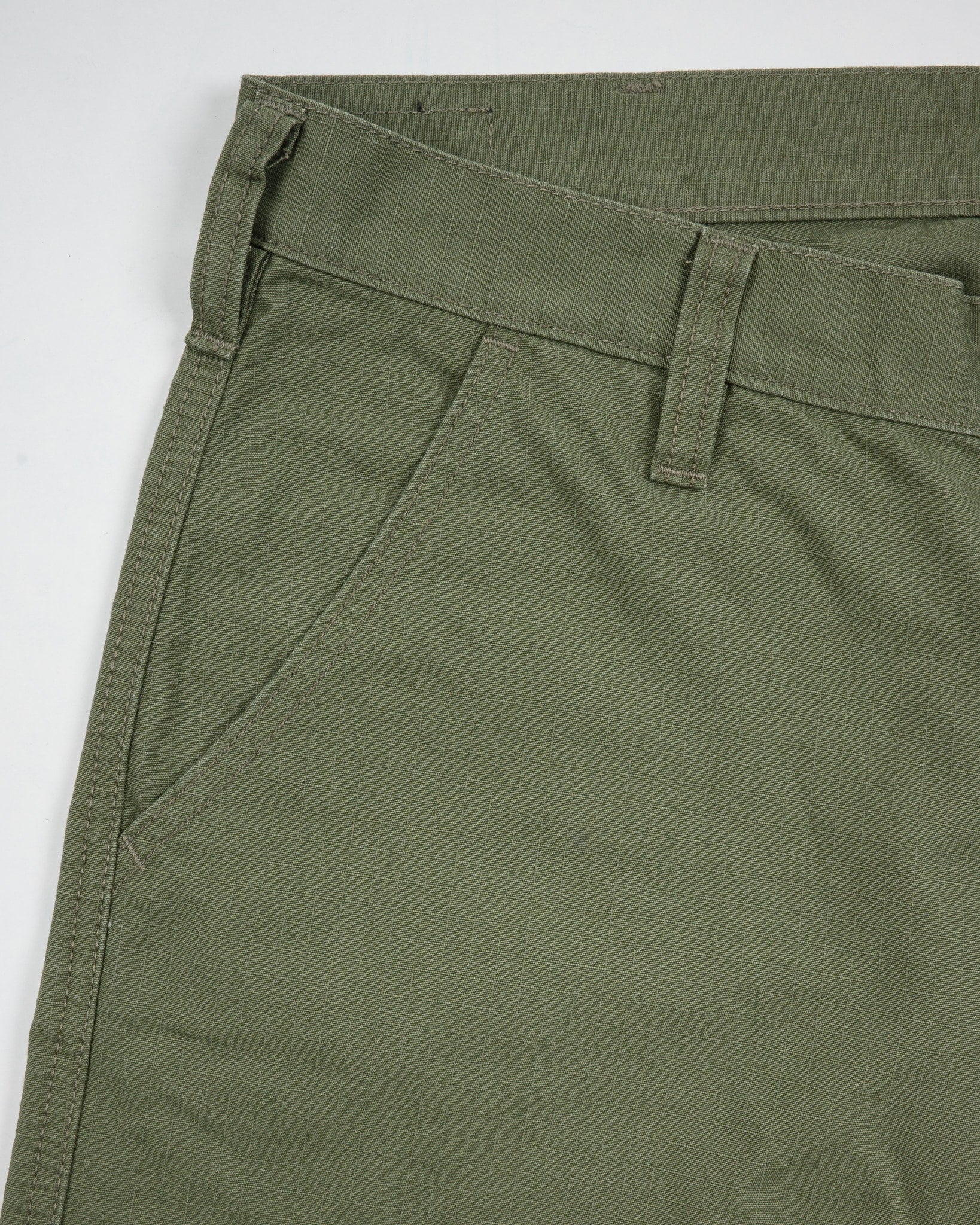 Iron Heart IH-746-GRN 8oz Ripstop Wide Pants - Army Green